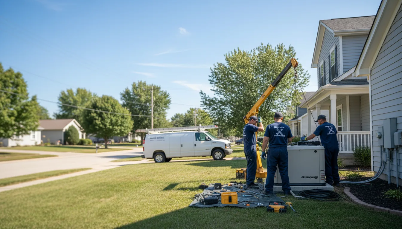 Generator Installation in Lawrence, MS near me